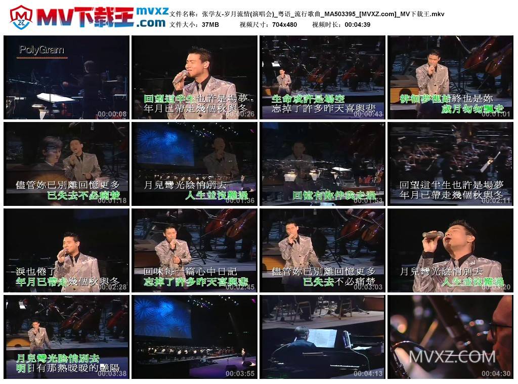 张学友-岁月流情(演唱会)_粤语_流行歌曲_MA503395
